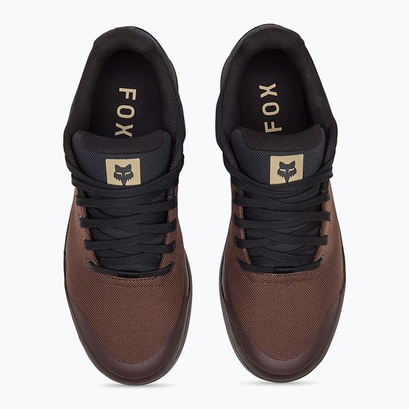 Herren Plattform Radschuhe Fox Racing Union Canvas Kakao 6