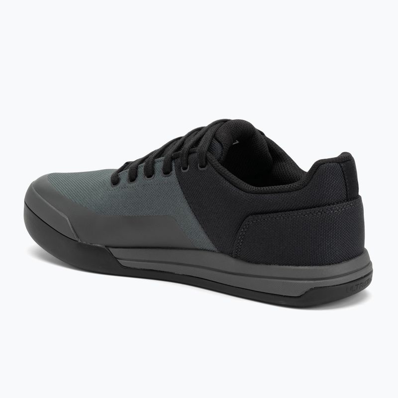 Männer Plattform Radfahren Schuhe Fox Racing Union Canvas dunklen Schatten grau 3