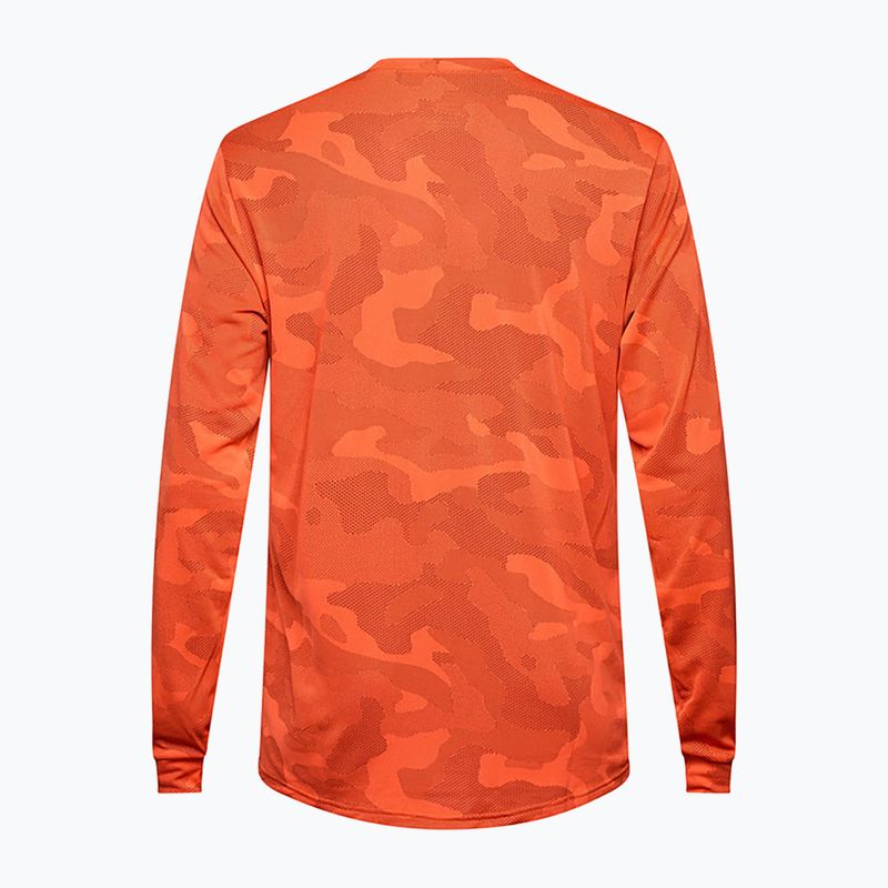 Herren Radfahren Longsleeve Fox Racing Ranger Tru Dri blutorange 2