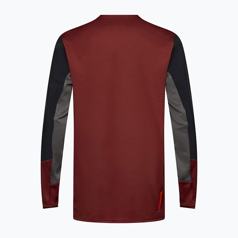 Herren-Radsport-Langarmshirt Fox Racing Defend Rost 7