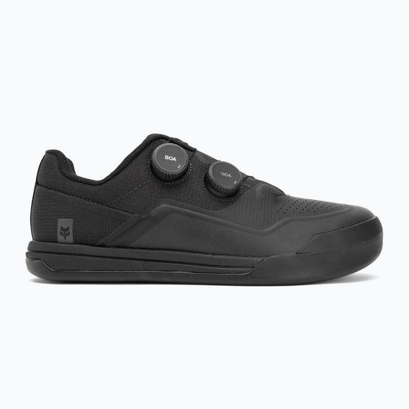 Herren Plateau Radschuhe Fox Racing Union BOA Flach schwarz 2