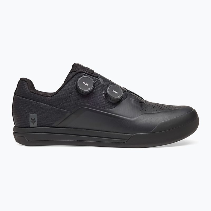 Herren Plateau Radschuhe Fox Racing Union BOA Flach schwarz 8