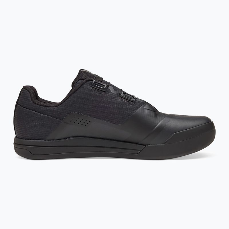 Herren Plateau Radschuhe Fox Racing Union BOA Flach schwarz 9