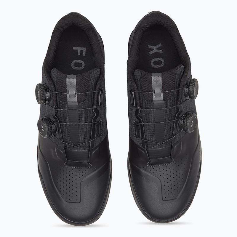 Herren Plateau Radschuhe Fox Racing Union BOA Flach schwarz 12