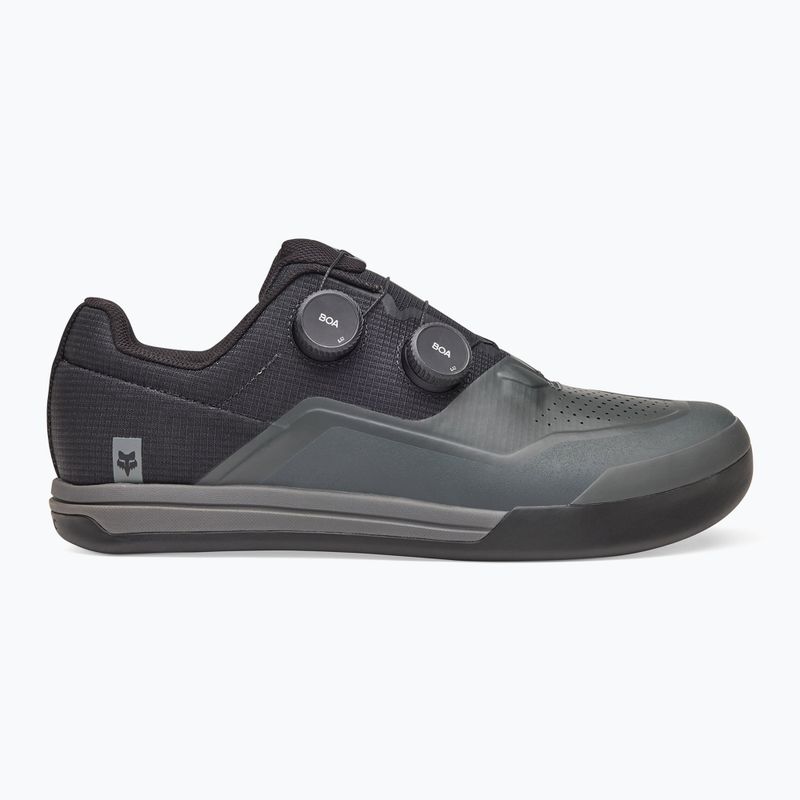Herren Plattform-Fahrradschuhe Fox Racing Fox Union BOA Flat dark shadow