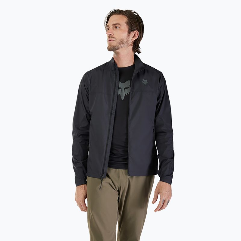 Herren Radjacke Fox Racing Ranger Wind schwarz 3