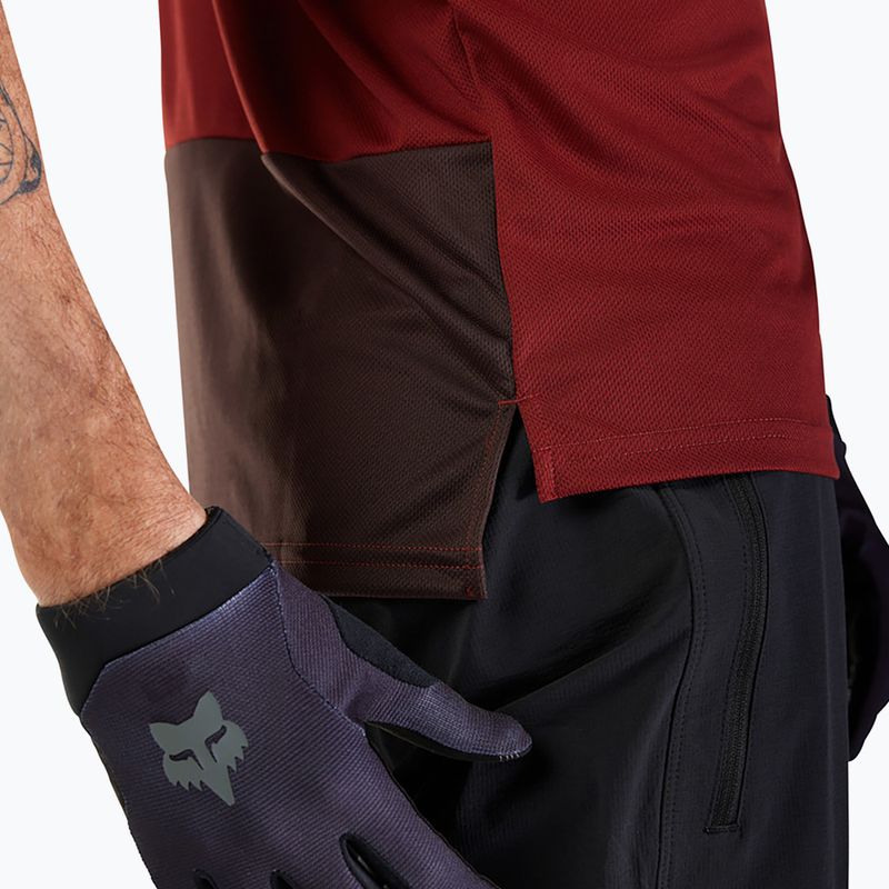 Fox Racing Ranger Wortmarke Männer Radfahren Trikot rostbraun 3