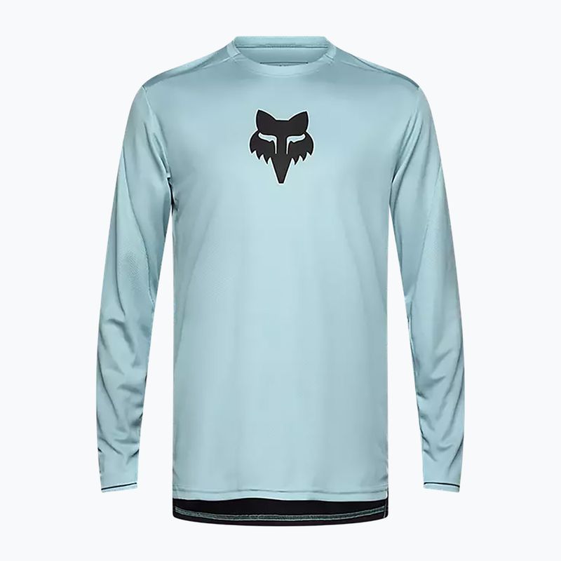 Herren Radfahren Longsleeve Fox Racing Ranger Fox Head vintage wash blau
