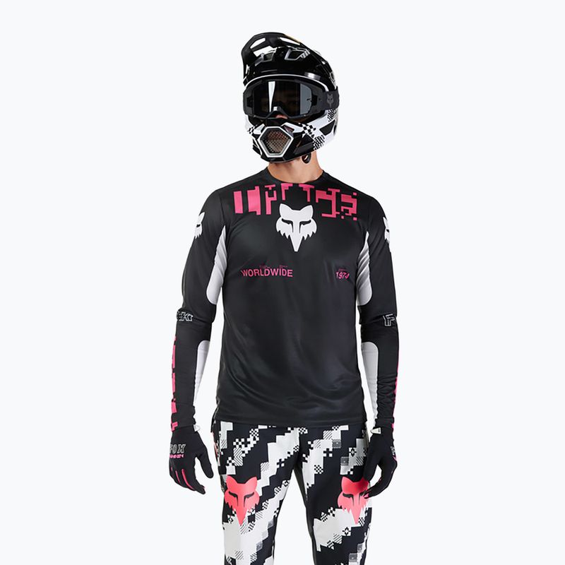 Herren Radfahren Longsleeve Fox Racing Ranger Digi Image schwarz