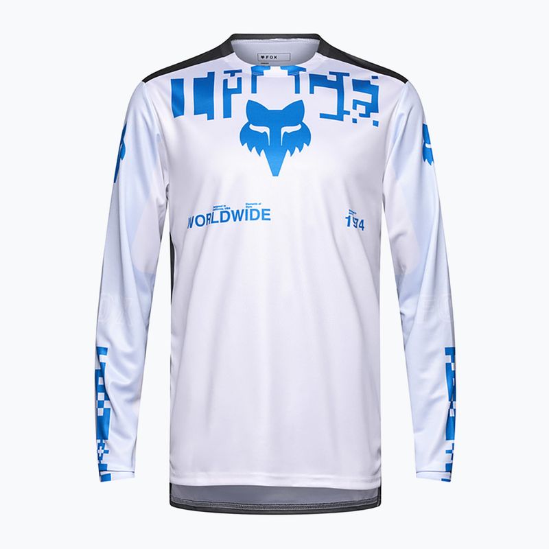Herren-Radsport-Langarmshirt Fox Racing Ranger Digi Image weiß 9