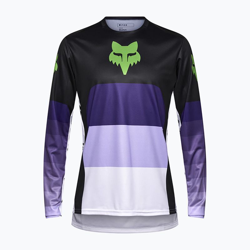 Herren-Radsport-Langarmshirt Fox Racing Ranger Grid schwarz