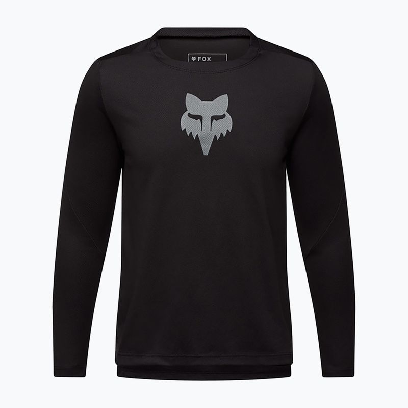 Kinder Radfahren Longsleeve Fox Racing Ranger Fox Head Jr schwarz