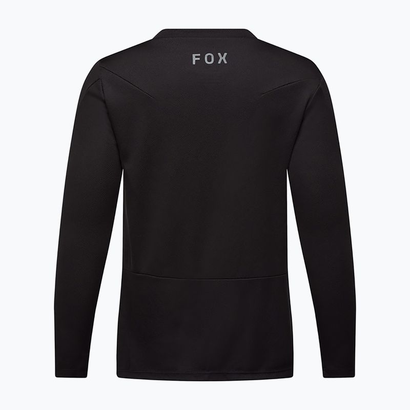 Kinder Radfahren Longsleeve Fox Racing Ranger Fox Head Jr schwarz 2