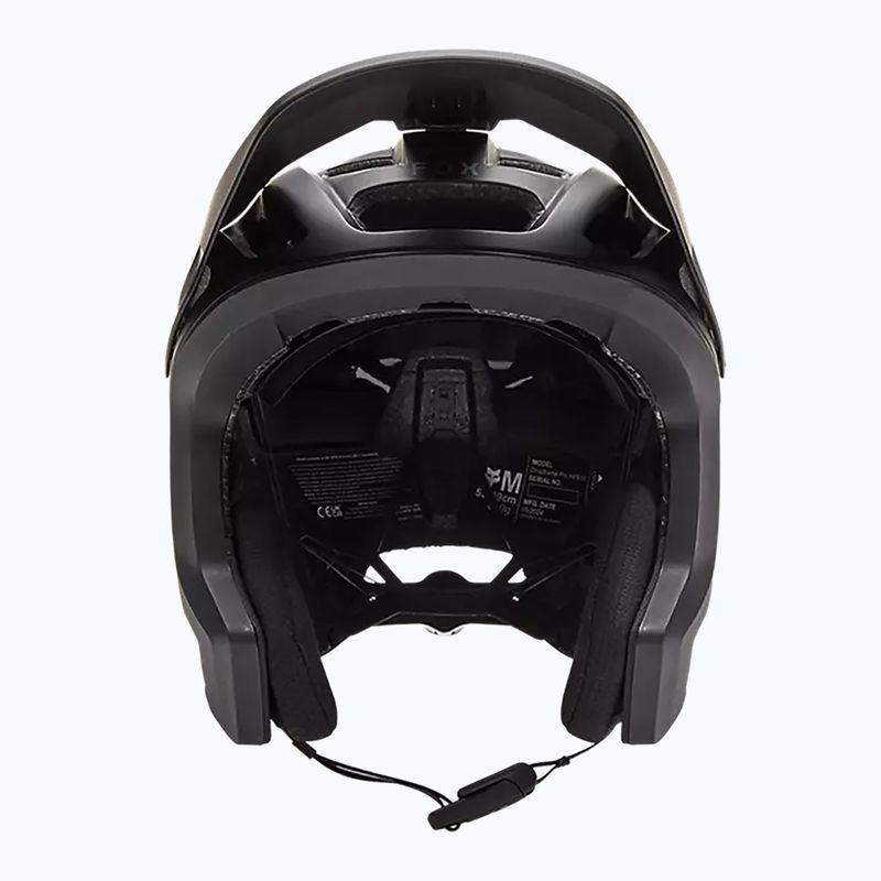 Fox Racing Dropframe Pro Grid schwarzer Fahrradhelm 3