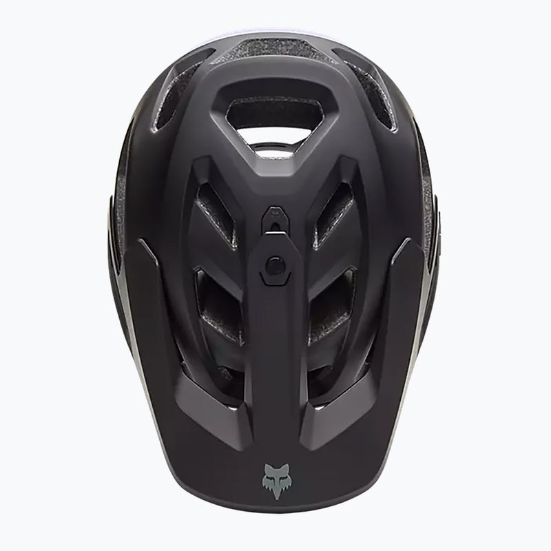 Fox Racing Dropframe Pro Grid schwarzer Fahrradhelm 4