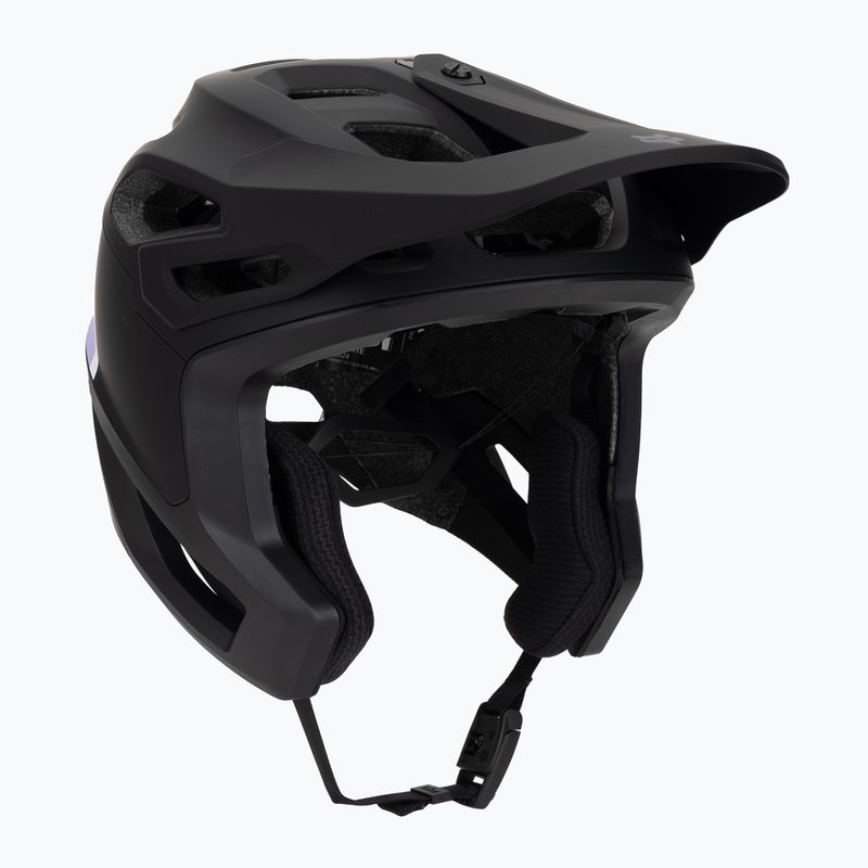 Fox Racing Dropframe Pro Grid schwarzer Fahrradhelm