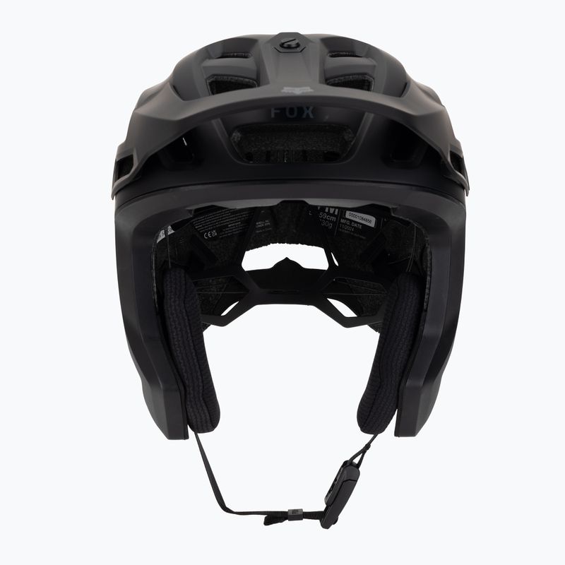 Fox Racing Dropframe Pro Grid schwarzer Fahrradhelm 2