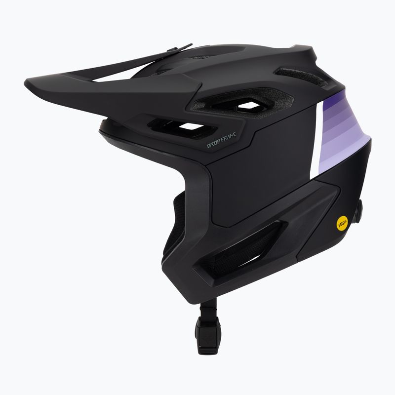Fox Racing Dropframe Pro Grid schwarzer Fahrradhelm 3