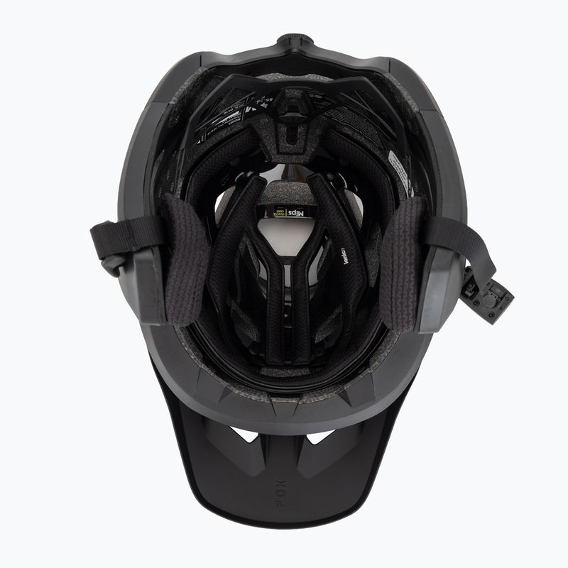 Fox Racing Dropframe Pro Grid schwarzer Fahrradhelm 5