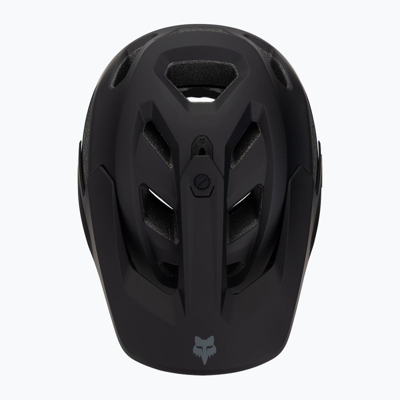 Fox Racing Dropframe Pro Grid schwarzer Fahrradhelm 6