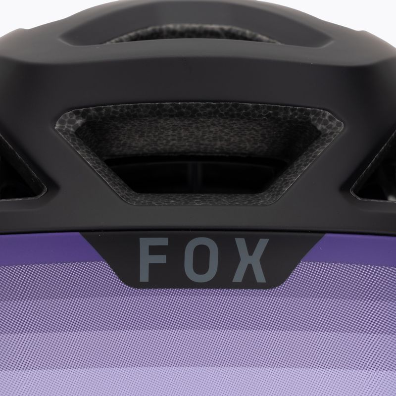 Fox Racing Dropframe Pro Grid schwarzer Fahrradhelm 7