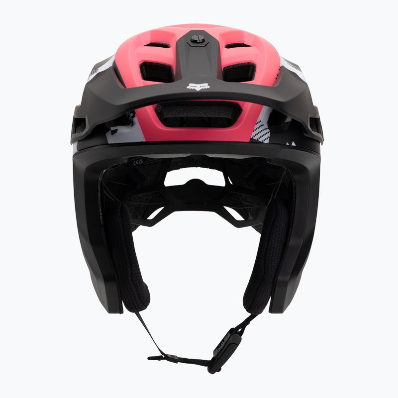 Fox Racing Dropframe Pro Digi Image schwarz/weiß Fahrradhelm 2