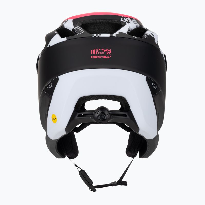 Fox Racing Dropframe Pro Digi Image schwarz/weiß Fahrradhelm 4
