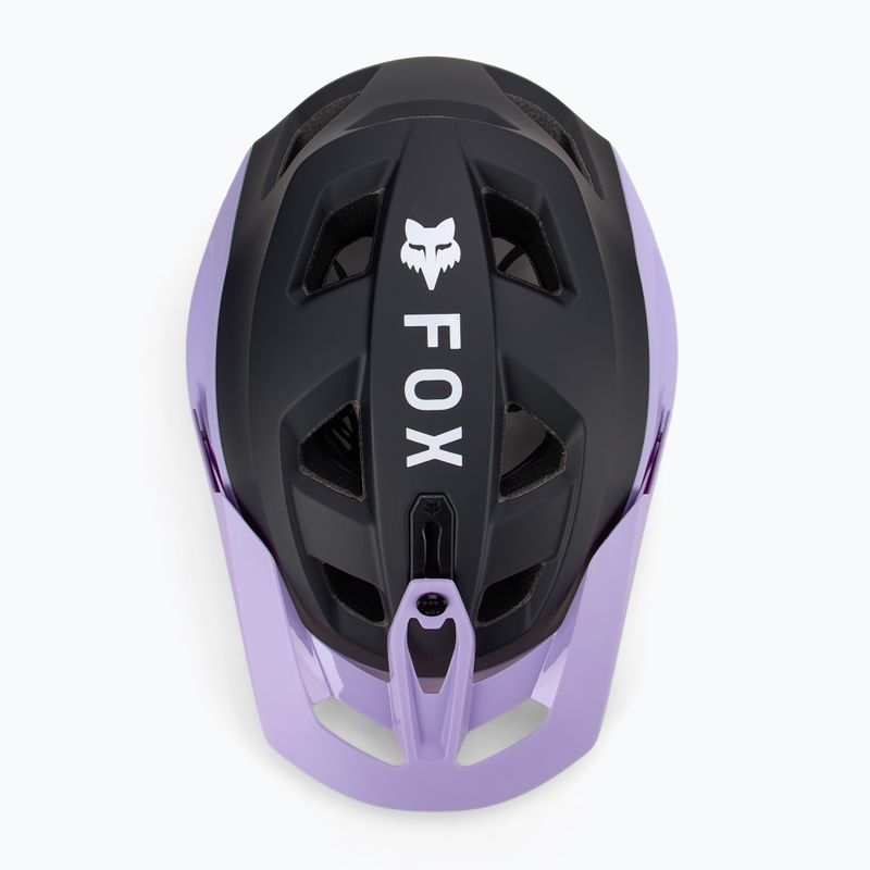 Fox Racing Speedframe 5050 fliederfarbener Fahrradhelm 6