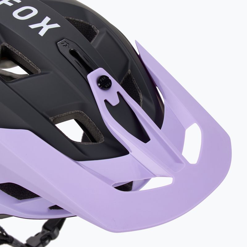 Fox Racing Speedframe 5050 fliederfarbener Fahrradhelm 7