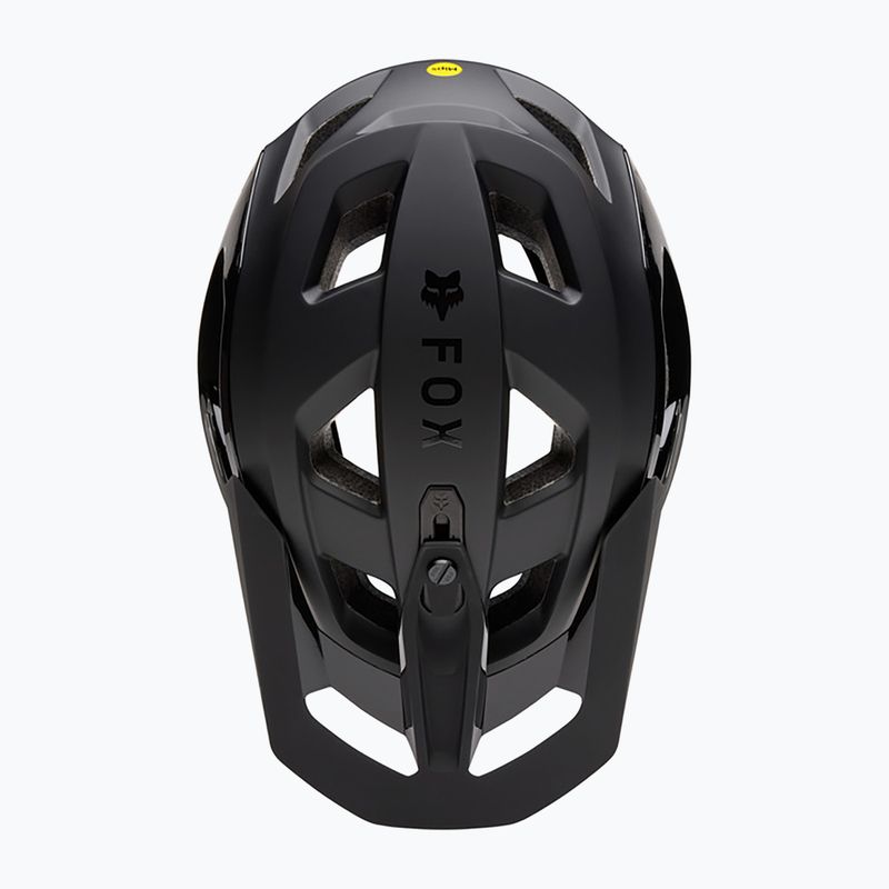 Fox Racing Speedframe Pro mattschwarzer Fahrradhelm 4