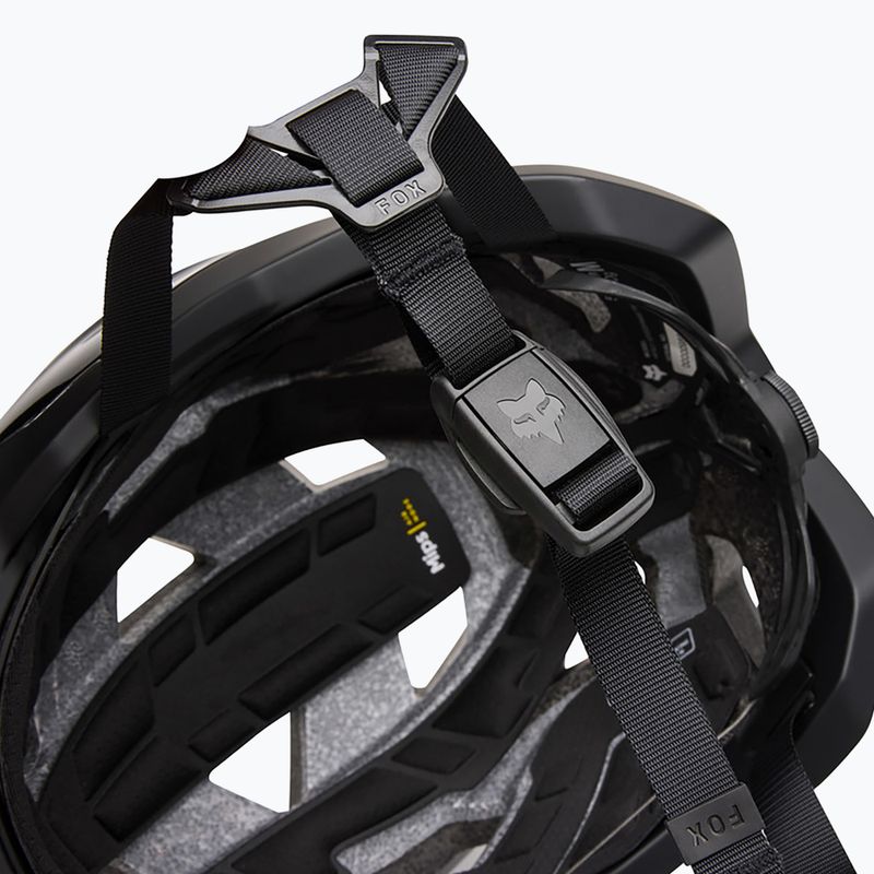Fox Racing Speedframe Pro mattschwarzer Fahrradhelm 7