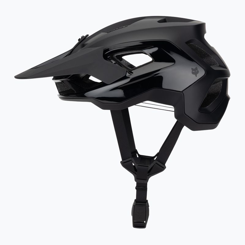 Fox Racing Speedframe Pro mattschwarzer Fahrradhelm 3