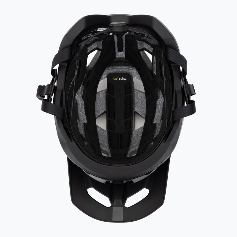 Fox Racing Speedframe Pro mattschwarzer Fahrradhelm 5