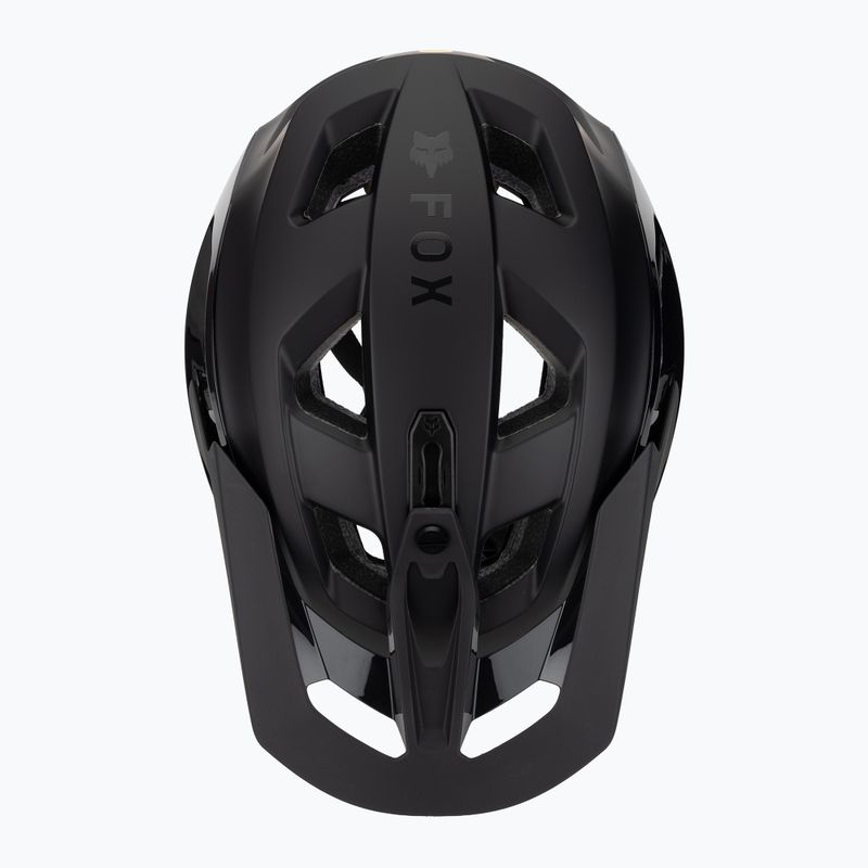 Fox Racing Speedframe Pro mattschwarzer Fahrradhelm 6