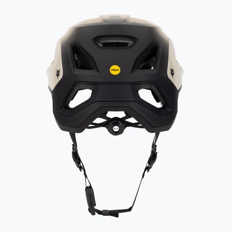 Fox Racing Speedframe Pro Backfade Creme Fahrradhelm 4