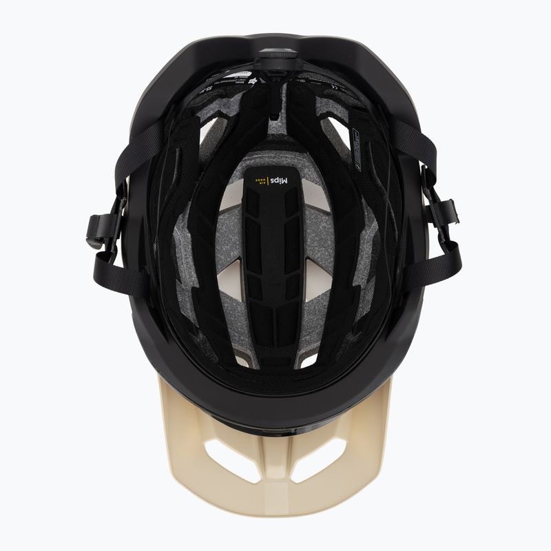 Fox Racing Speedframe Pro Backfade Creme Fahrradhelm 5