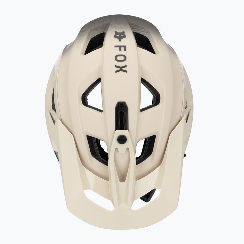 Fox Racing Speedframe Pro Backfade Creme Fahrradhelm 6