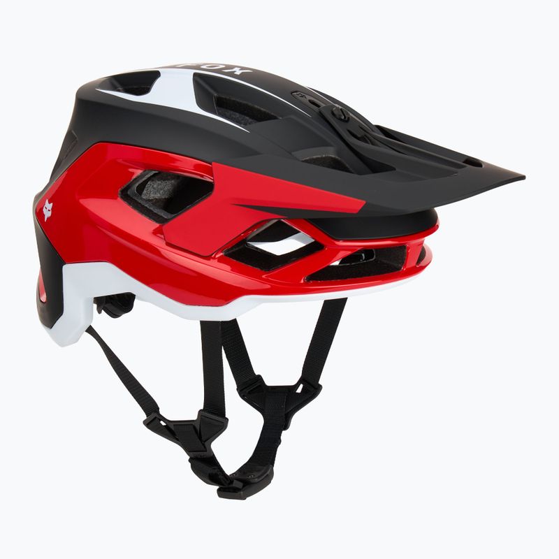 Fox Racing Speedframe Pro Defy fluoreszierend rot Fahrradhelm