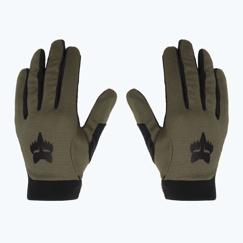 Herren Radhandschuhe Fox Racing Ranger Militär 2