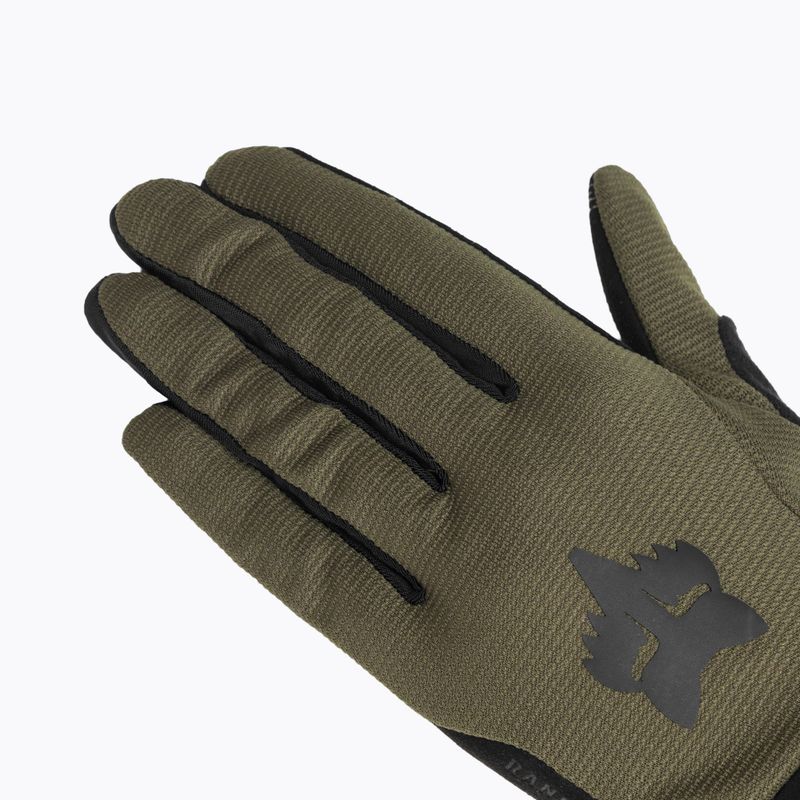 Herren Radhandschuhe Fox Racing Ranger Militär 4