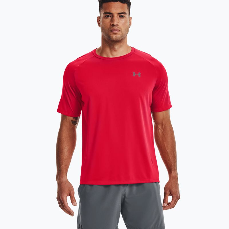 Trainingsshirt Herren Under Armour Tech 2. SS Tee 6 rot 1326413