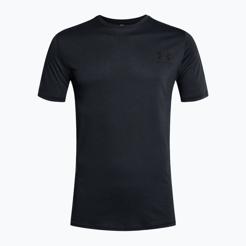 Under Armour Sportstyle Left Chest SS Herren Training T-Shirt schwarz 4
