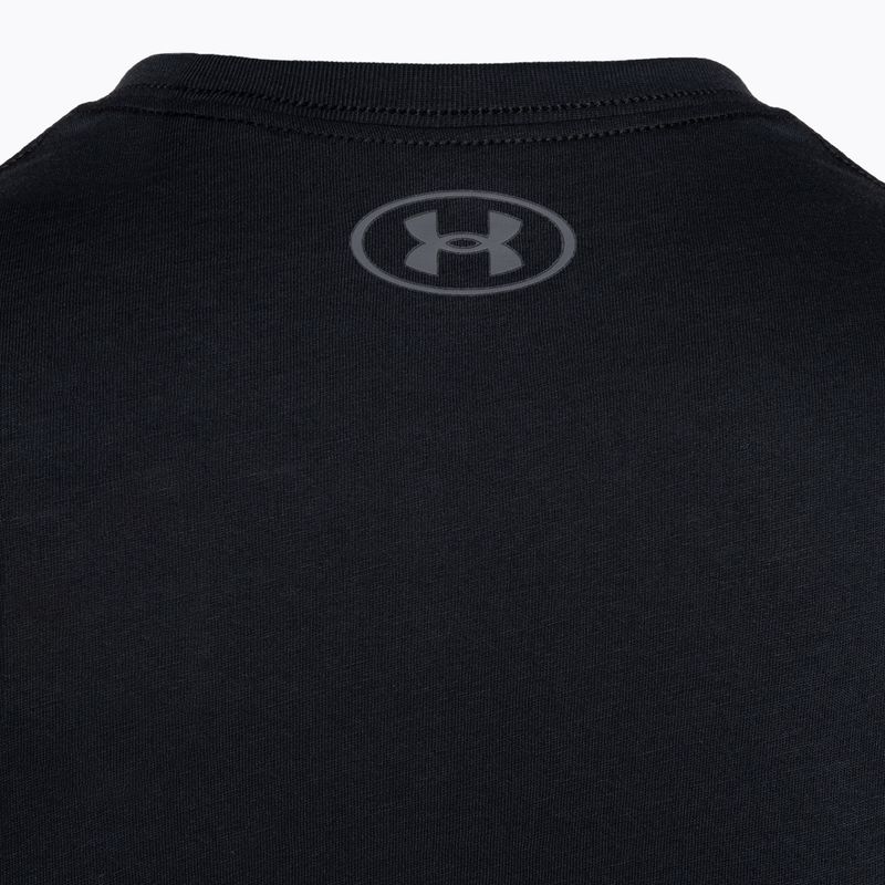 Under Armour Sportstyle Left Chest SS Herren Training T-Shirt schwarz 7