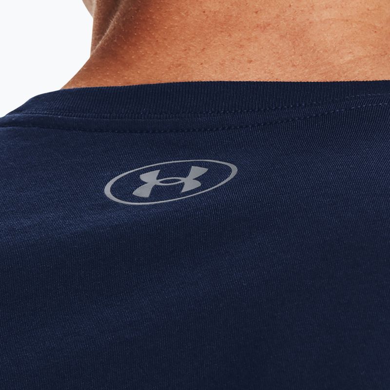 Herren Under Armour Boxed Sportstyle Trainings-T-Shirt navy blau 1329581-408