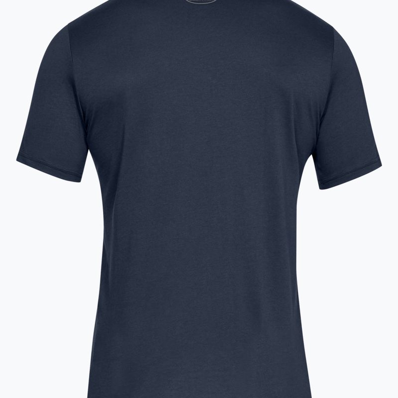 Herren Under Armour Boxed Sportstyle Trainings-T-Shirt navy blau 1329581-408