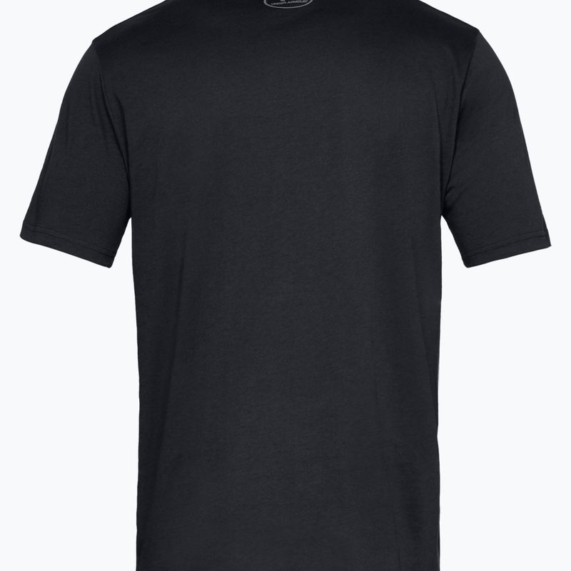 Under Armour Big Logo Herren Trainings-T-Shirt schwarz 1329583-001 2