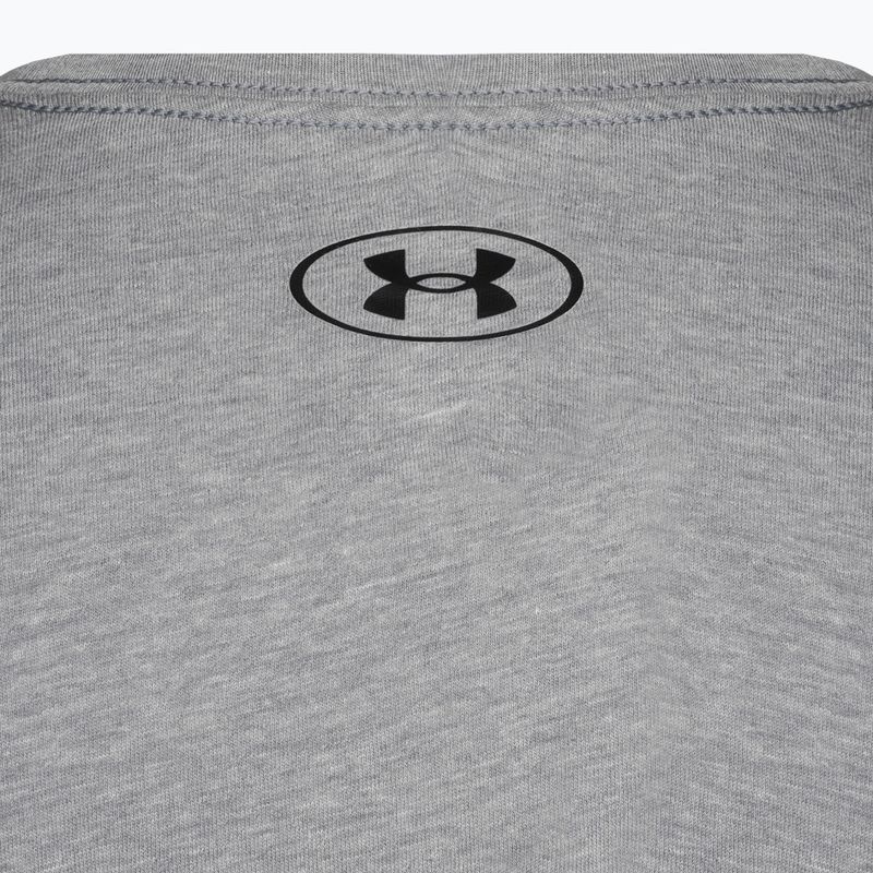 Herren Under Armour Sportstyle Left Chest SS steel helles Heidekraut/schwarzes Trainings-T-Shirt 7
