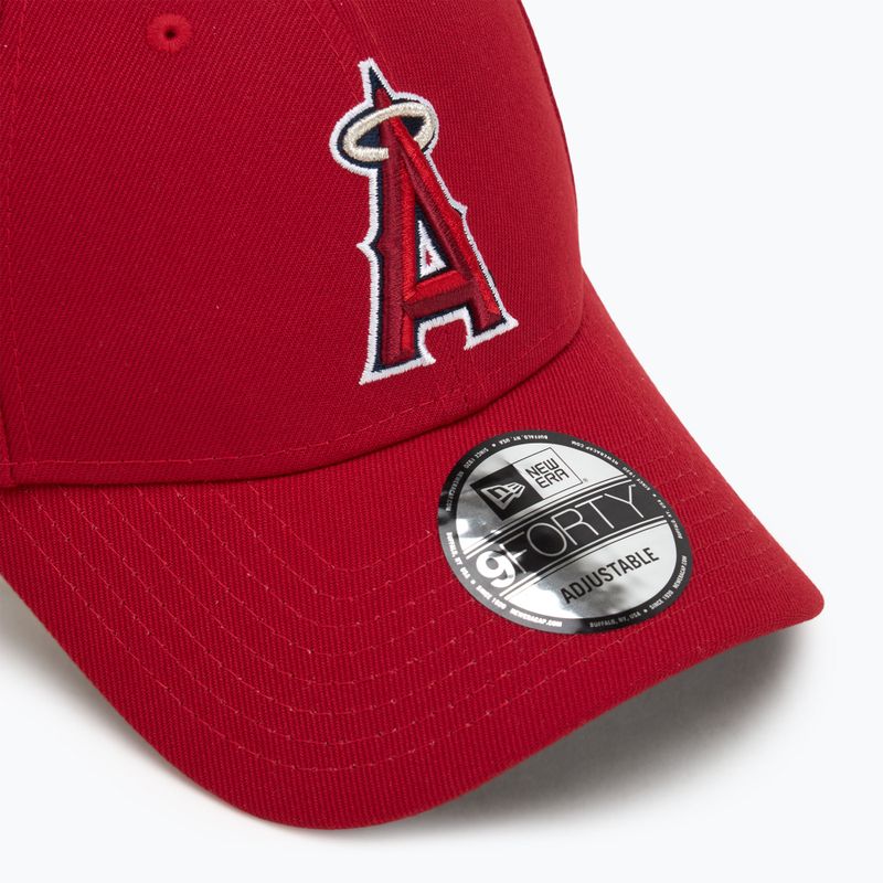 Neue Era MLB Die Liga Anaheim Angels Baseballkappe rot 3