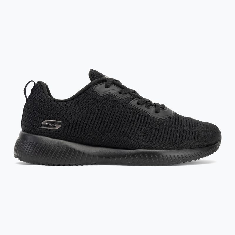 Schuhe Damen SKECHERS Bobs Sport Squad Tough Talk black 2