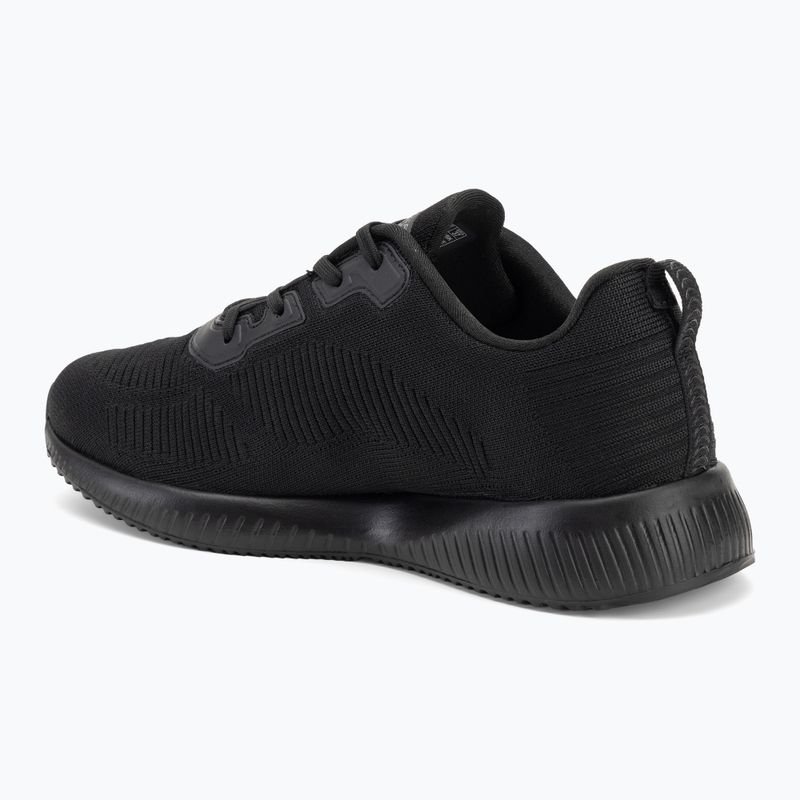 Schuhe Damen SKECHERS Bobs Sport Squad Tough Talk black 3